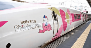 Japan's Hello Kitty-Themed Bullet Train