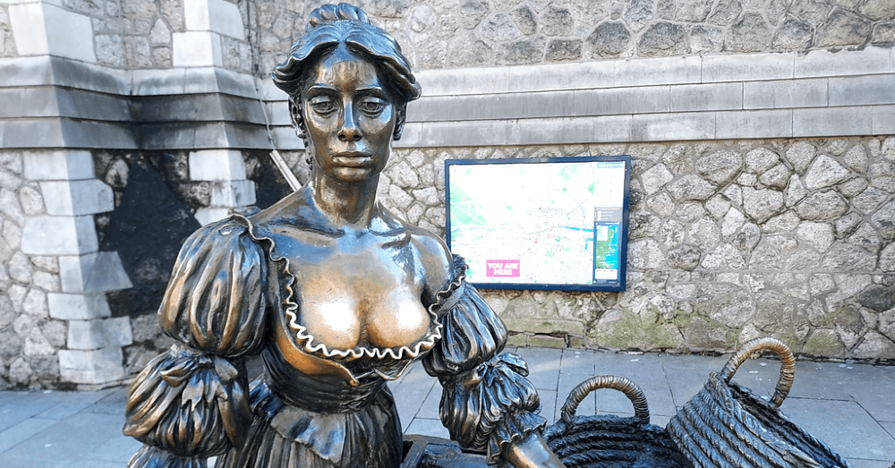 Molly Malone statue Dublin
